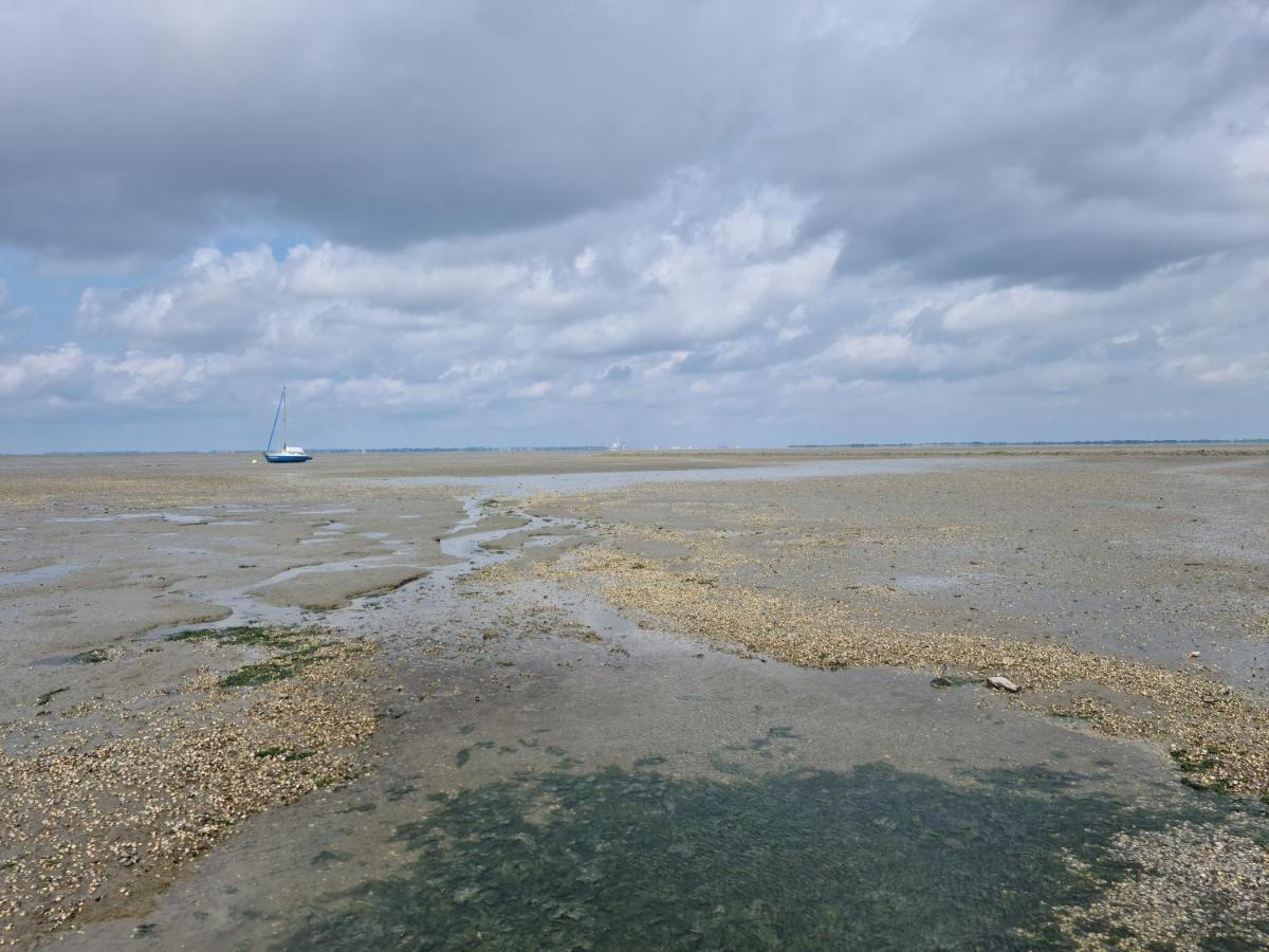 Haus Meererleben - Urlaub Mit Hund An Der Nordsee Schweiburg Exterior foto